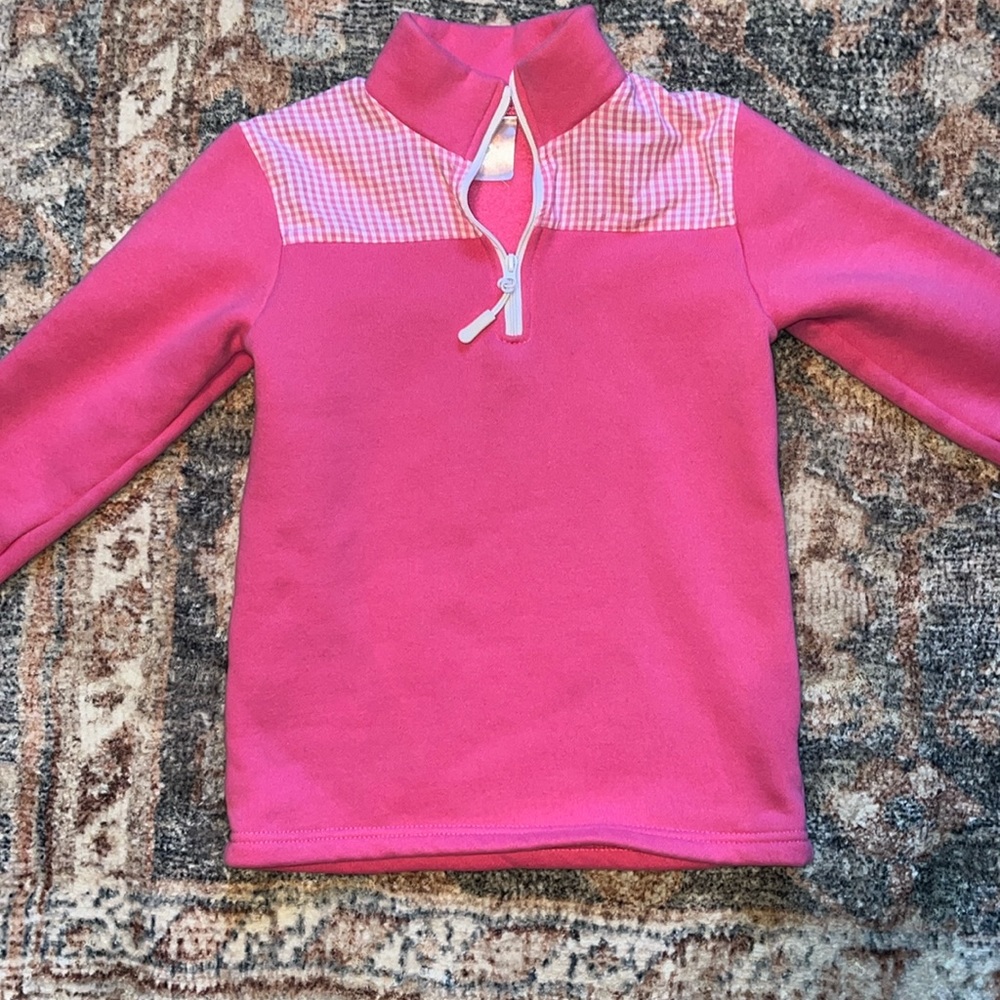 Stitchy Fish pink pullover 5